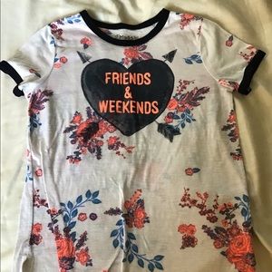 Friends and weekends tee